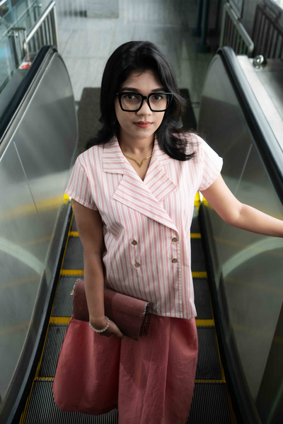 Blush Stripe Shirt